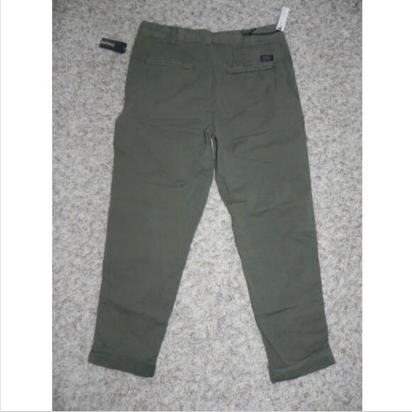 Buffalo Crop Pants Olive Green Size 25 NWT - Picture 2 of 2